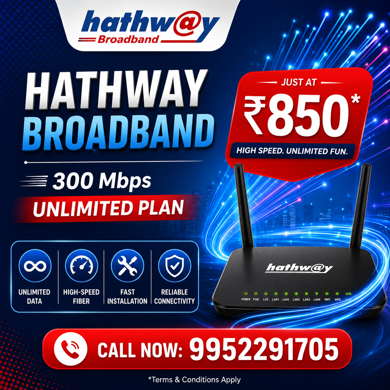 hathway new connection