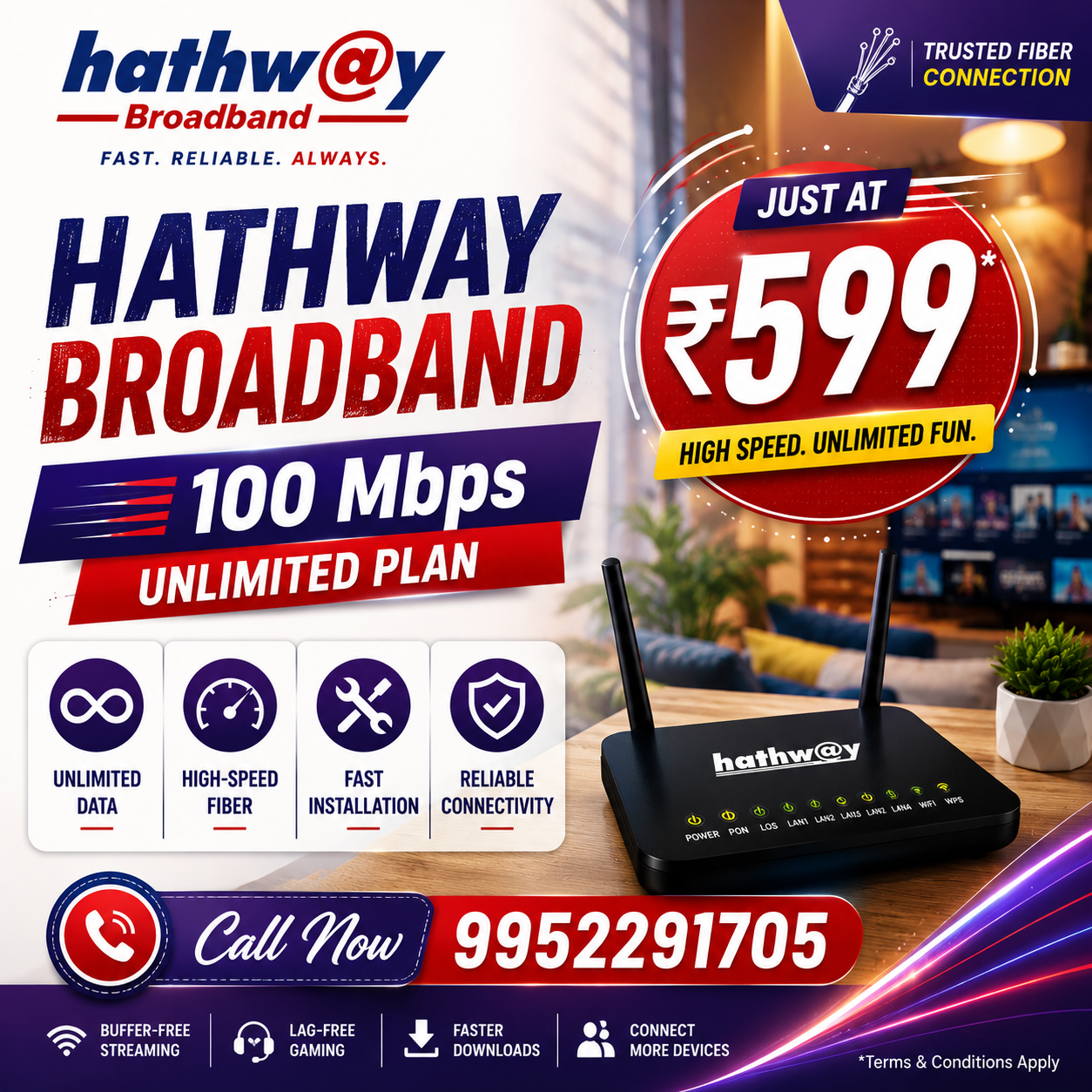 hathway wifi connection