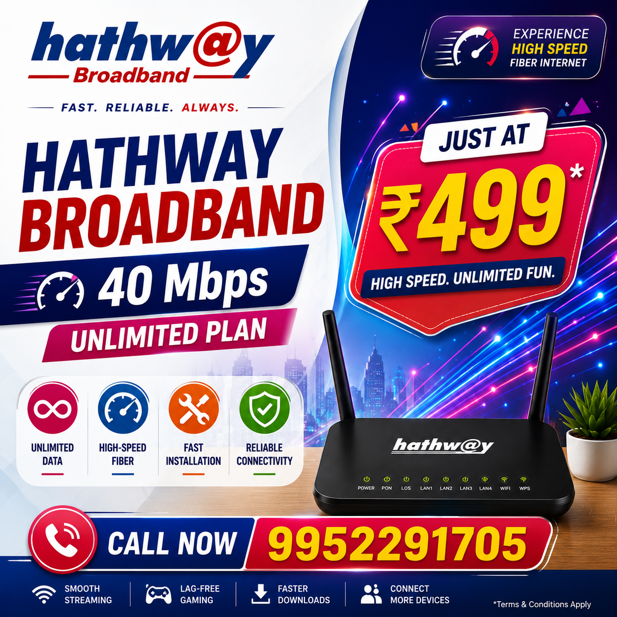 hathway new connection