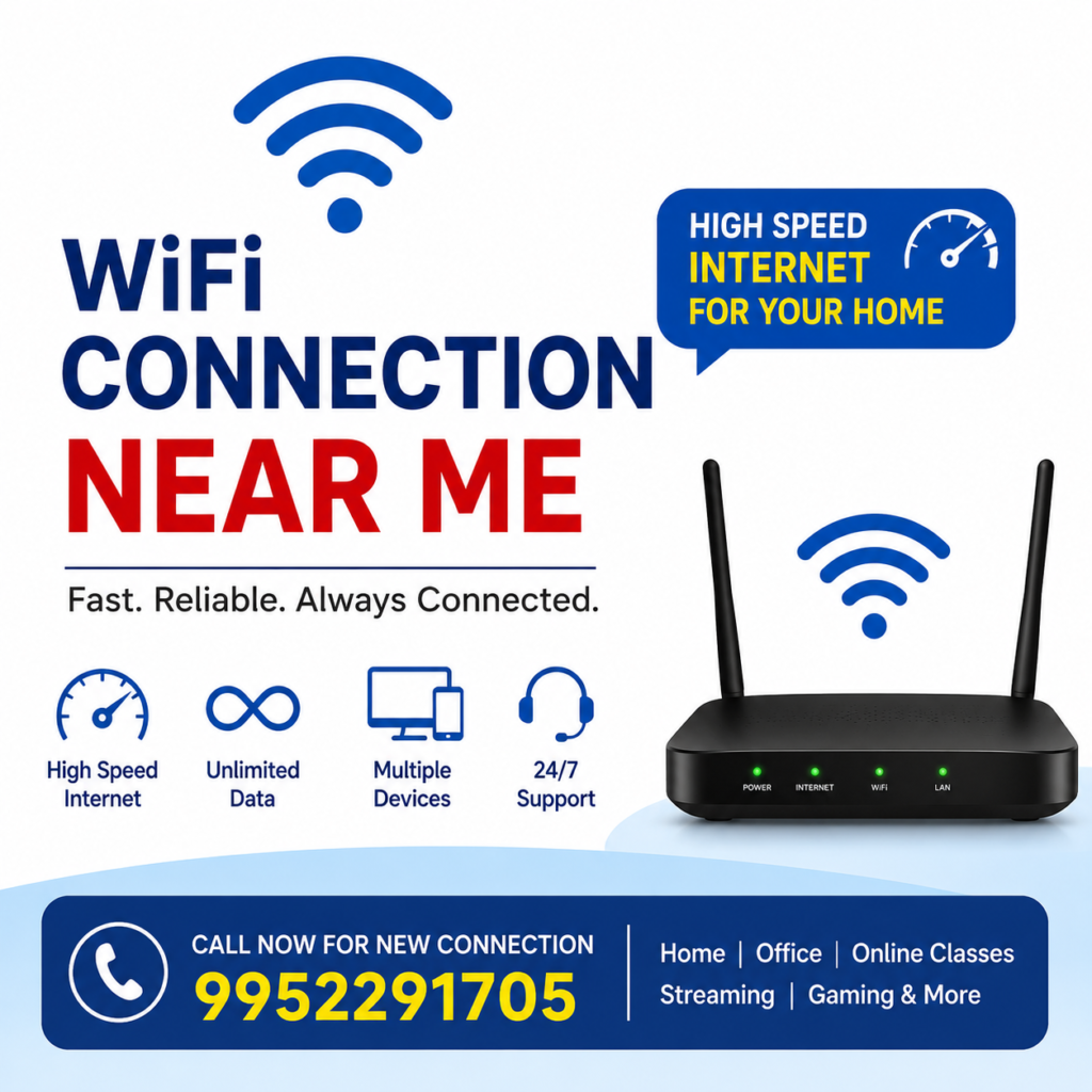 WiFi connection near me – high-speed broadband internet for home